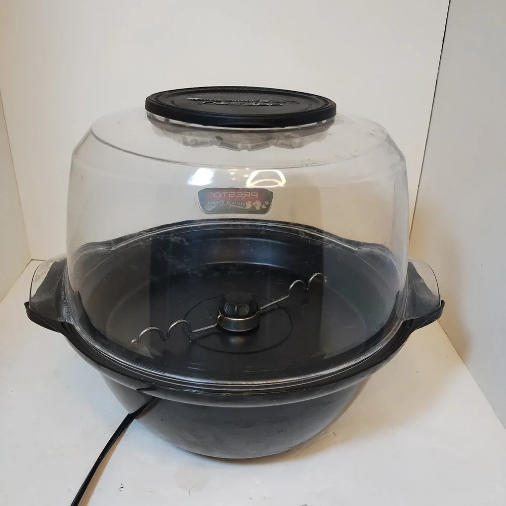 Presto‎ Stirring Popper Model 0520001 Electric Popcorn Popper Tested And Working